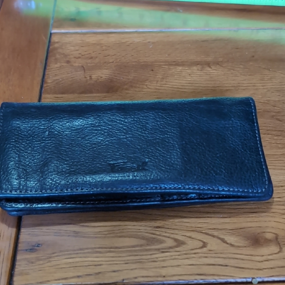 Black Leather Wallet